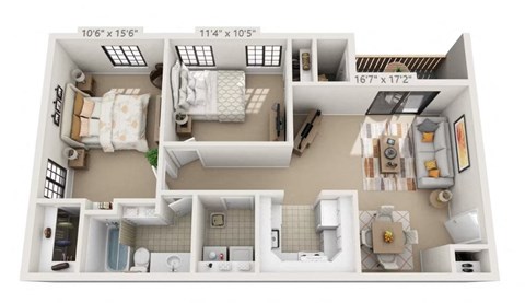 a 2100 sq ft floor plan  1 bedroom  1190 square feet